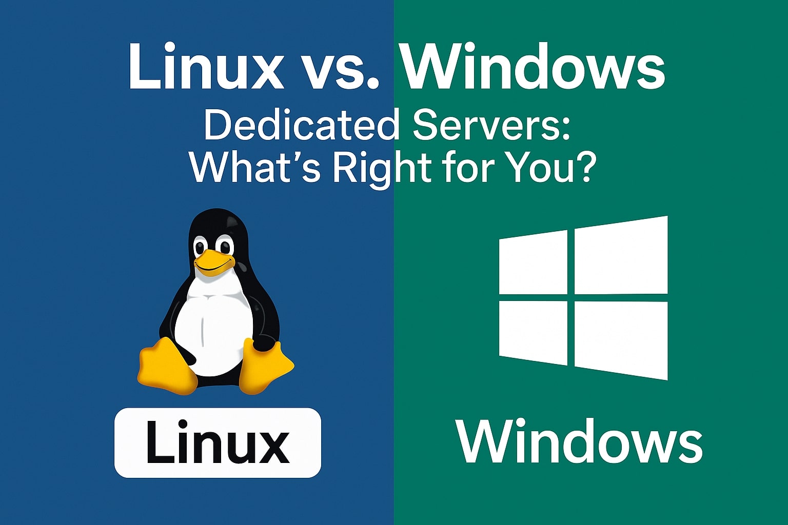 Linux vs. Windows Dedicated Servers: What’s Right for You?